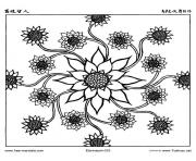 Printable free mandala difficult adult to print 6  coloring pages
